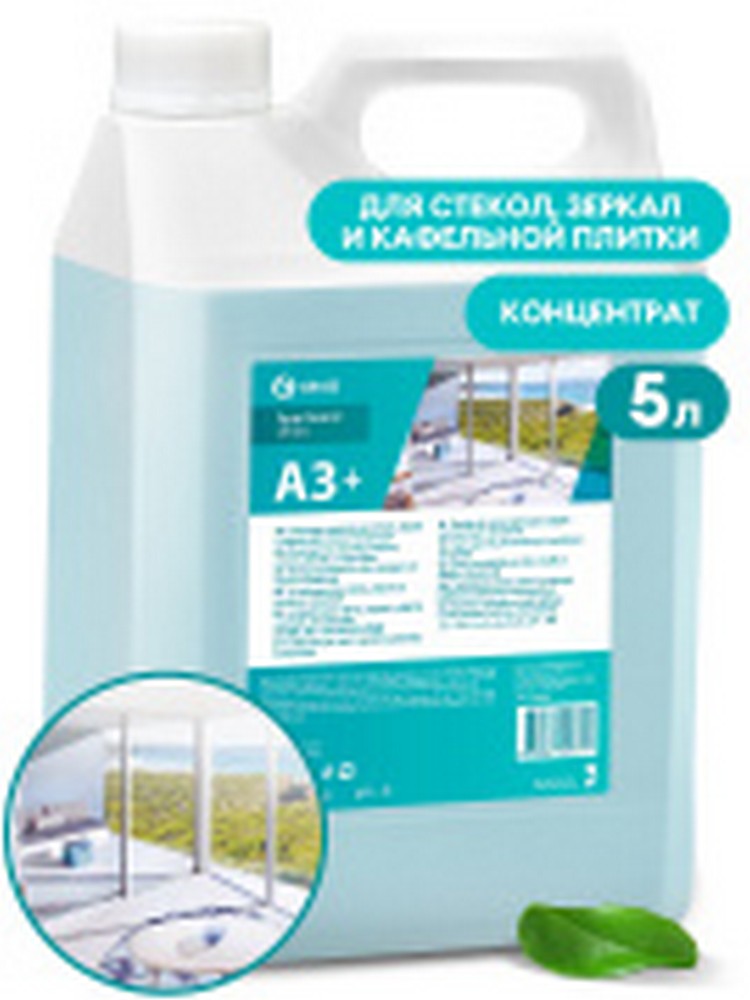 Очиститель стекол GraSS "Apartament series А3+" (5 кг.) концентрат (125261)