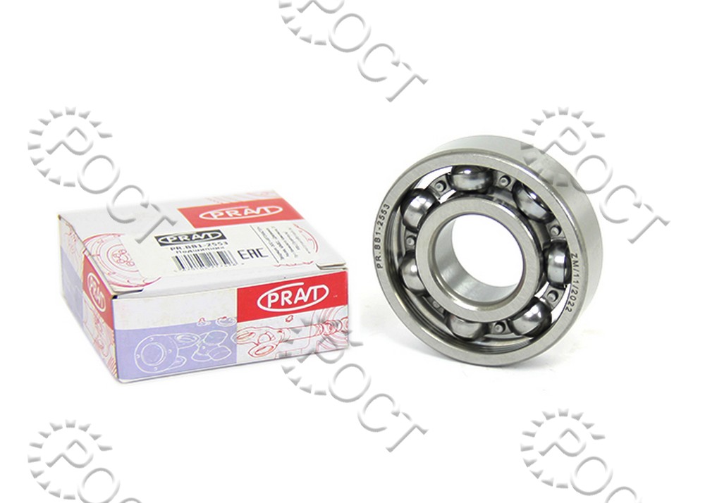 Подшипник КПП-5 Г-ль-Next шариковый, радиальный (330 Н•м) (SKF) (ВВ1-2553, 6305)