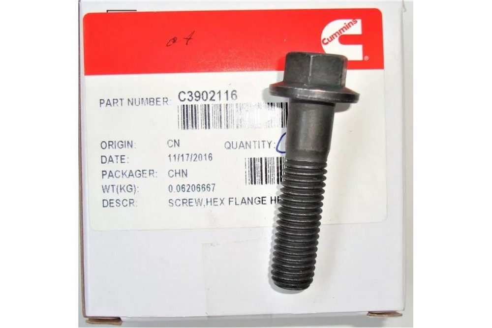Болт М12х1,75х 50 картера маховика дв. Cummins ISF 2.8