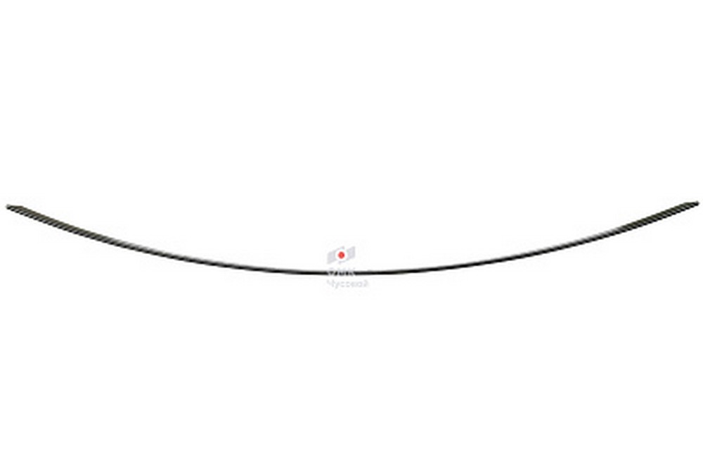 Лист рессоры передней №2 Г-3302 (11мм) (без уха) (75*11*1520)