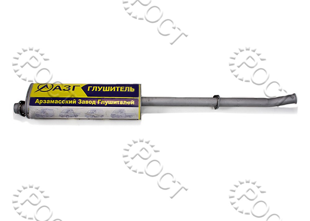 Глушитель Г-А21R22 Г-ль Next дв. УМЗ-А274 "EvoTech 2.7" Евро-5 удлиненный