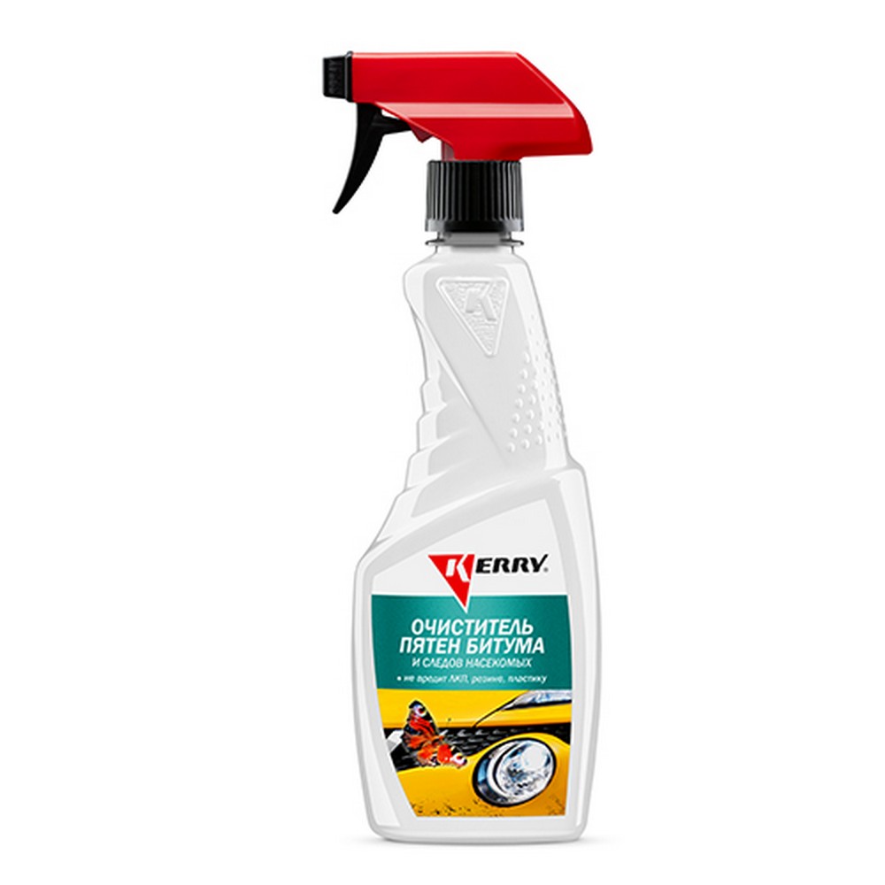 Очиститель битумных пятен и следов насекомых KERRY (500 мл) рапылит.