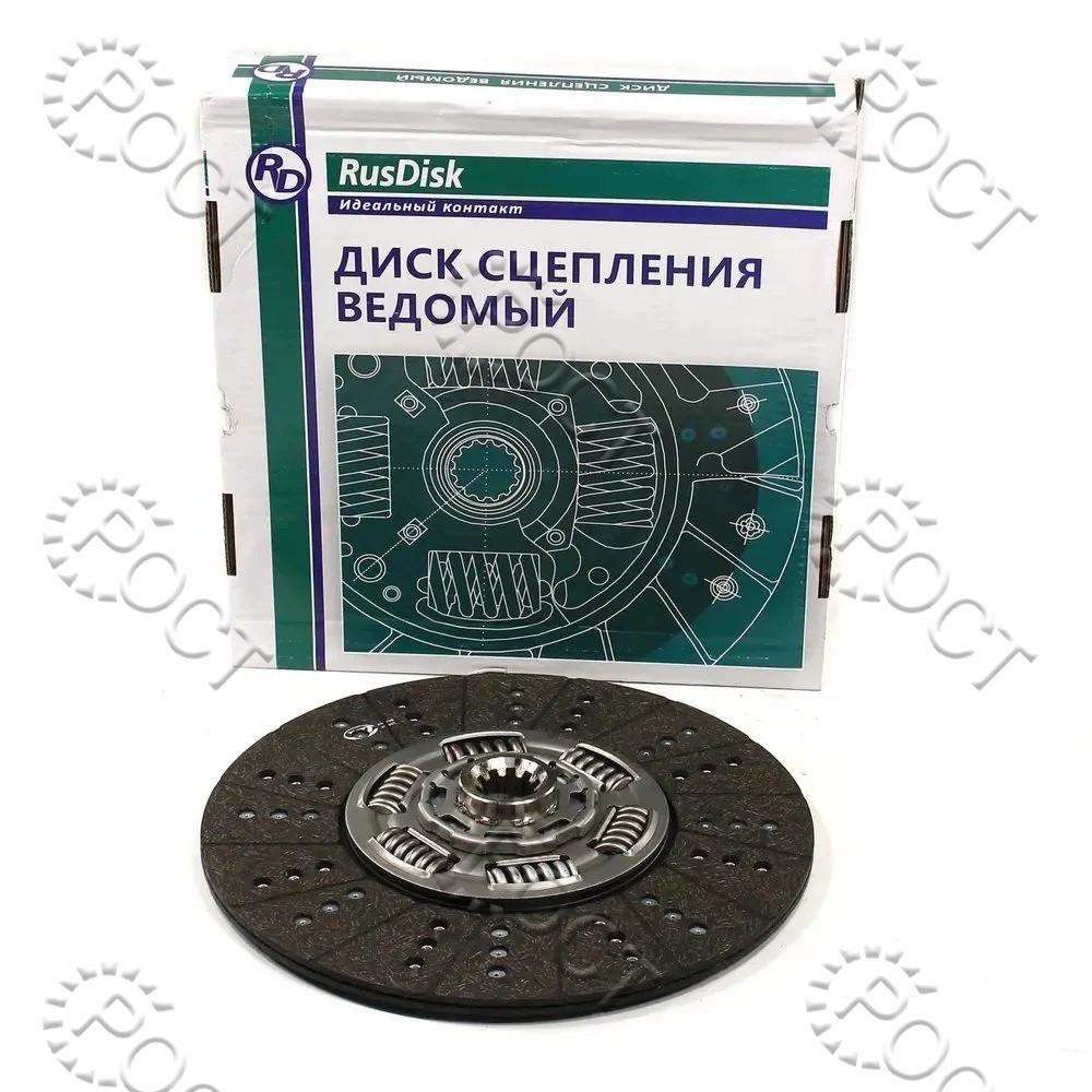 Диск сцепления ведомый дв. ЯМЗ-5344 Г-С41R13 Г-н Next, ПАЗ-Вектор дв. Cummins 3.8 Г-3309, 33104 , МАЗ 4370 (Зубрёнок) ПАЗ-3205,4234, КАВЗдв. ММЗ 245.