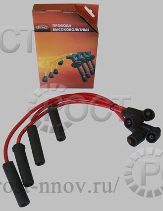 Провода высоковольтные дв. УМЗ-4216 Евро-4 А274 EvoTech 2.7 (с 09.2011) силиконовые с наконечниками (под модуль зажигания)