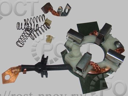 Щеточный узел стартера дв. ЗМЗ-402, 405, 406, 514 в сборе для стартеров KNG-3708000-51/52, ВАЗ (KNG-3708800-51)