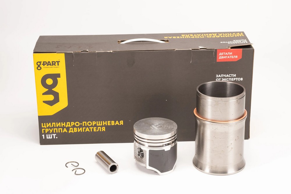 Поршневая группа дв. ЗМЗ-402 без поршневых колец (уп. G-PART) (уп. 4 шт.)