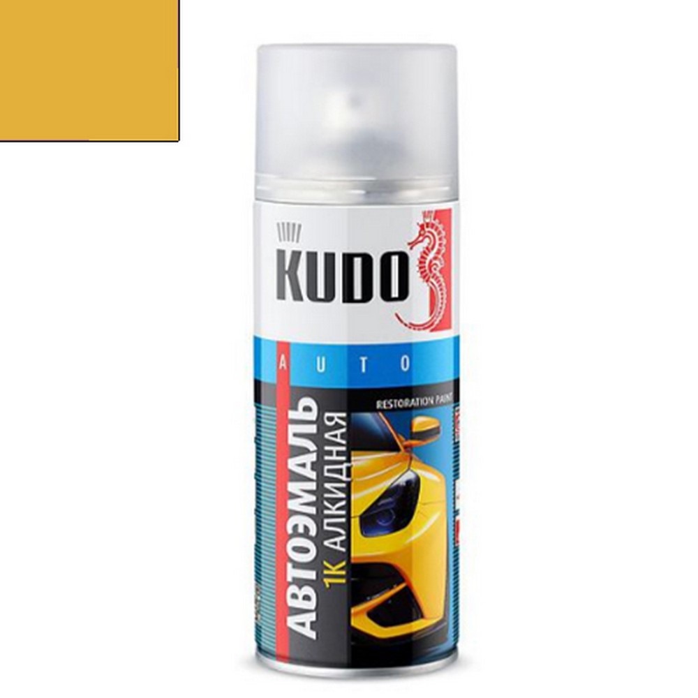 Краска-спрей KUDO (299) такси (520мл)