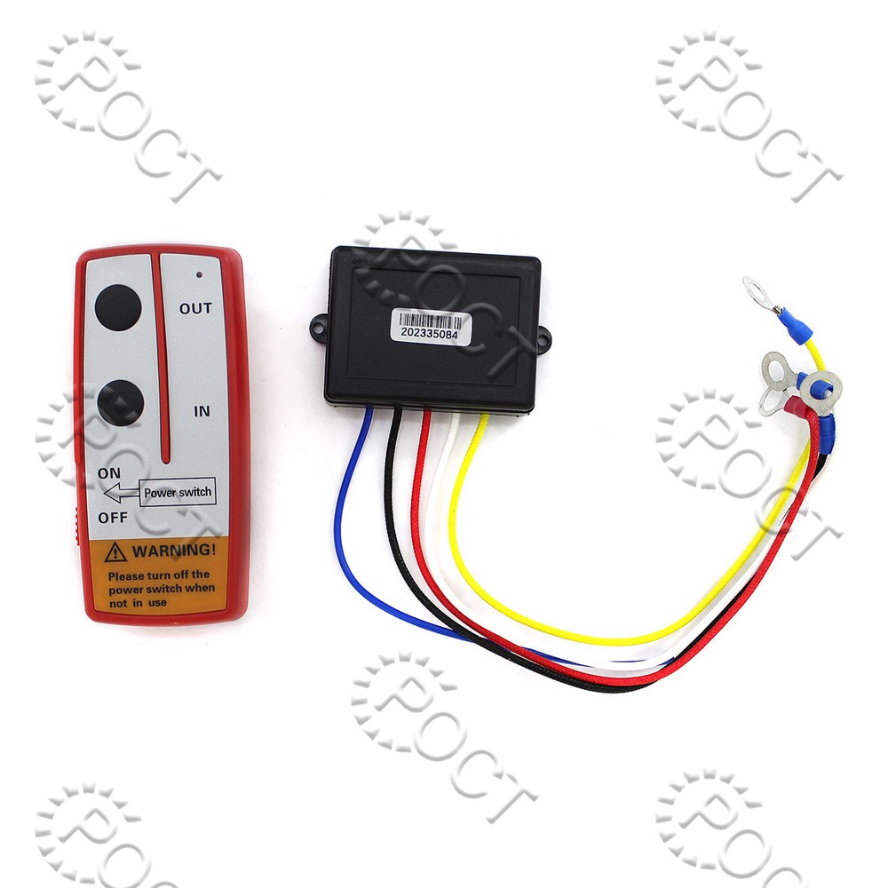 Пульт дистанционного управления для лебедки 12V КРАСНЫЙ