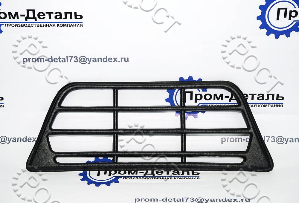 Облицовка радиатора УАЗ-2206, 3303, 3741, 3909, 3962, 452, пластик