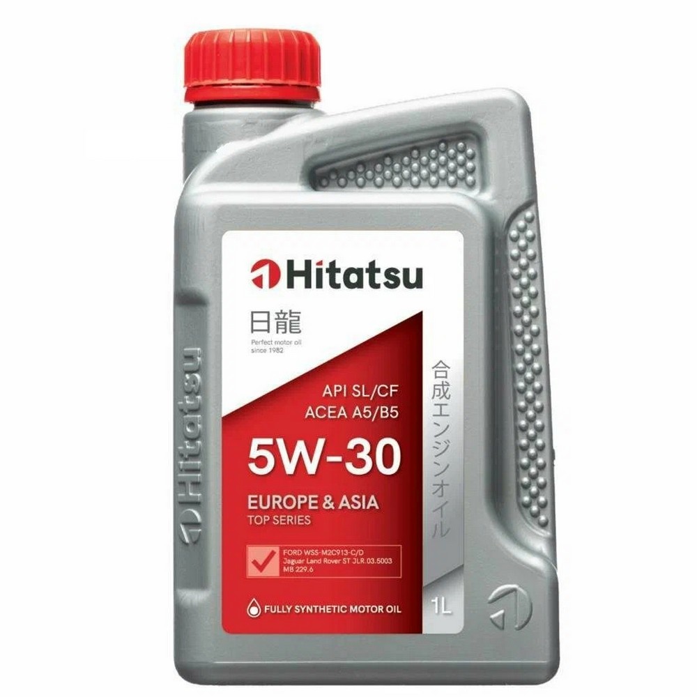Масло моторное  5W30 (1 л) синтетика API SL/CF, ACEA A5/B5Ford WSS-M2C913-C/D; RN 0700