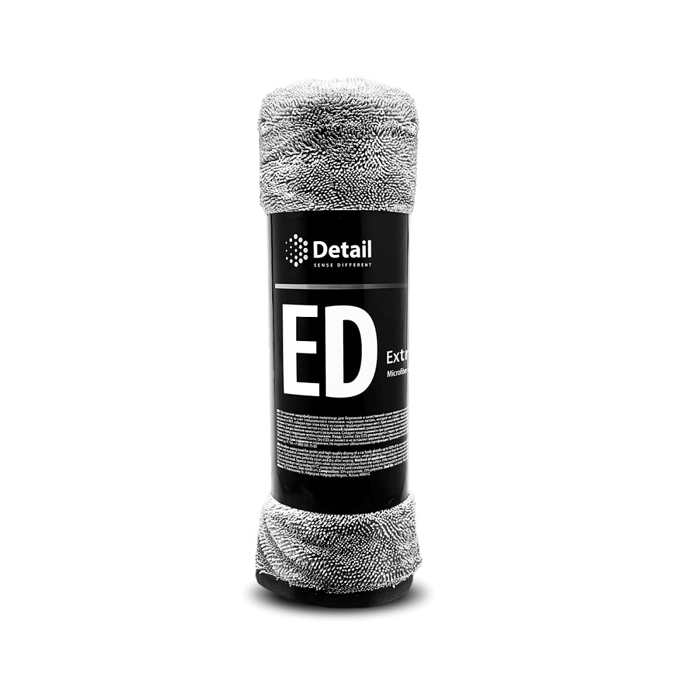 Полотенце микрофибра "Detail" ED "Extra Dry" (50 х 60 см.) для сушки кузова (DT-0226)