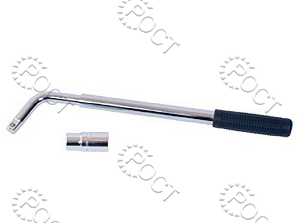 Ключ баллонный 17х19 телескопический 360-530мм АвтоDело (34379)