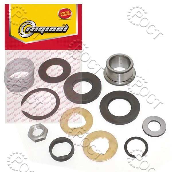 Р/К вала вторичного и первичного КПП Г-3309 (шайбы,кольца,втулка,гайка фланца)