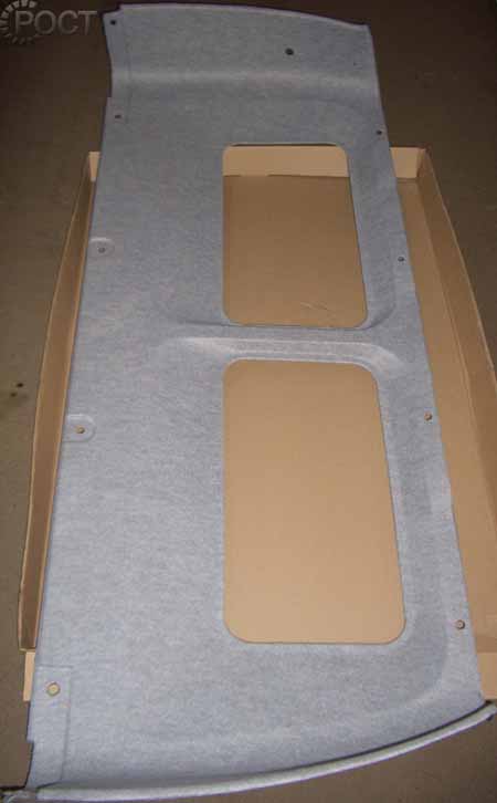 Обивка кабины Г-3302 задняя верхняя (с окном)