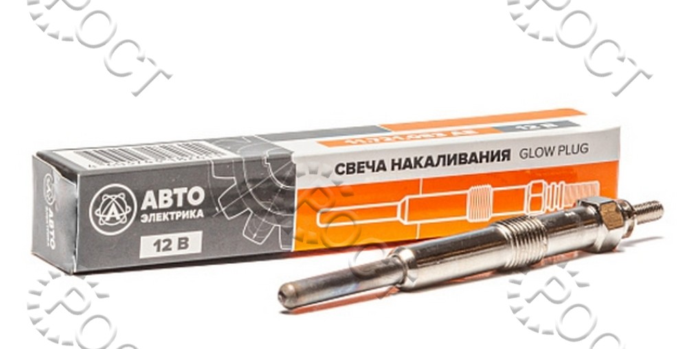 Свеча накаливания, (TPA-C11) для запуска дизельных двигателей, Г, ЗИЛ, МТЗ, 12 В