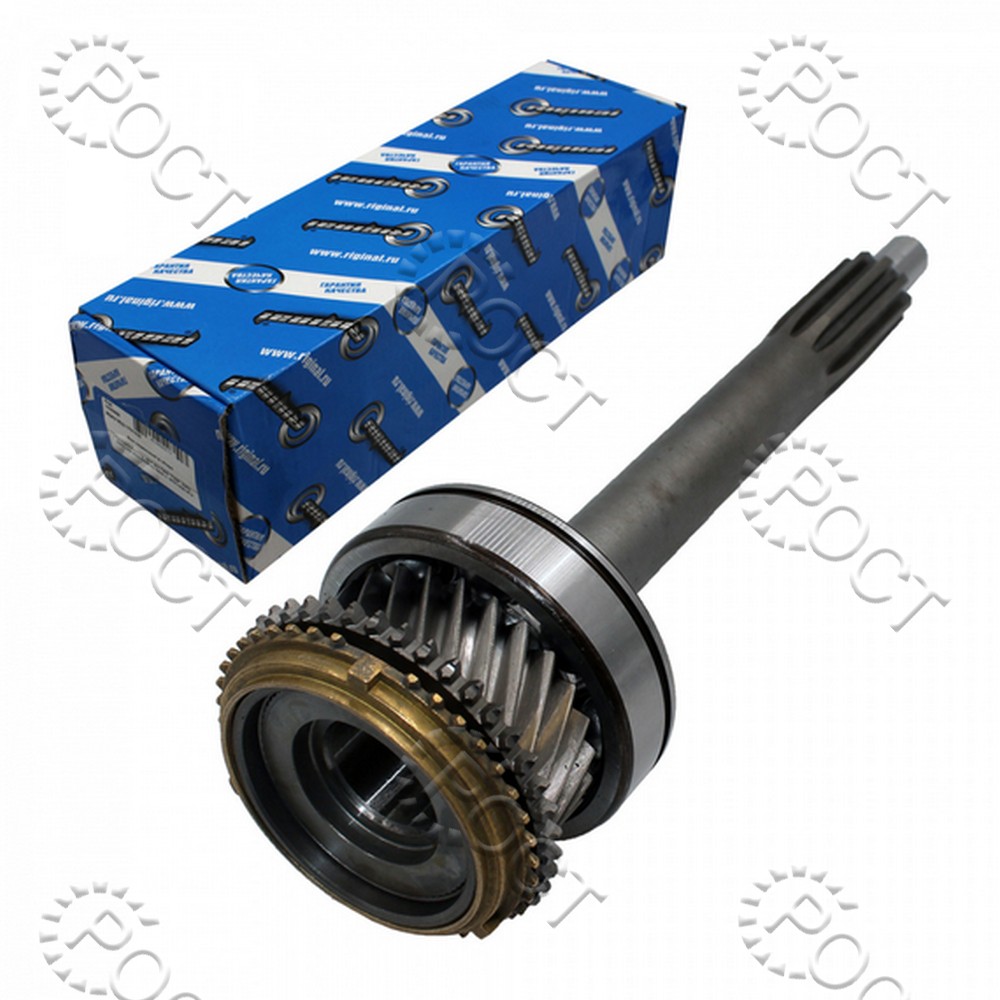 Вал первичный 5-ти ст. КПП 330 Нм Г-А21R22 Г-ль Next в сборе (подшипник SKF 6308N+ синхрон), дв. Cummins 2.8