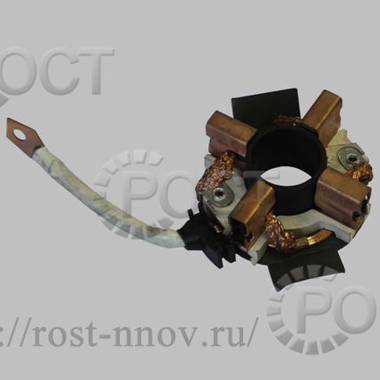 Щеточный узел стартера дв. ЗМЗ-402, 405, 406, 514 в сборе для стартеров KNG-3708000-61/62 "АЛЯСКА" (2 кВт)