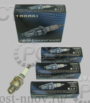 Свеча зажигания дв. ЗМЗ-511, 513, УМЗ-4178, 4218 (к-т 4 шт.) N19C