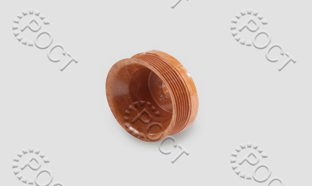 Шкив насоса водяного дв. ЗМЗ-405, 406 Евро-3 (прессованный, коричневый)