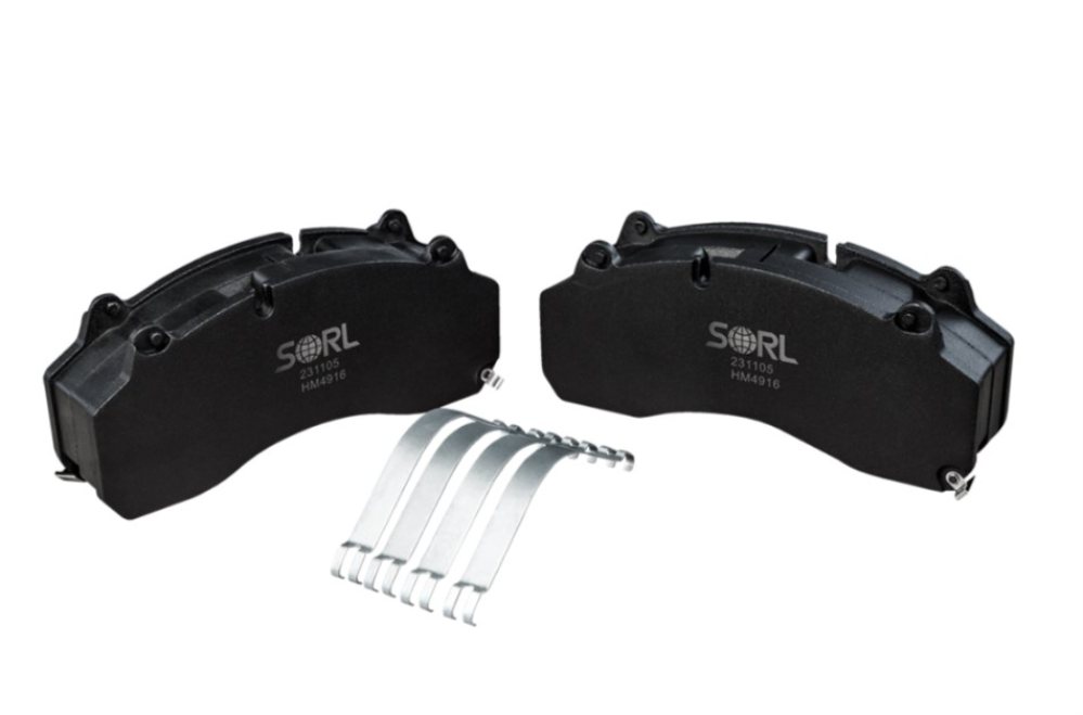 Колодки тормозные SITRAK, HOWO задние (дисковые) (WG9100444150)