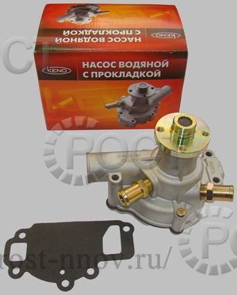 Насос водяной дв. УМЗ-A274, УМЗ-4216 Евро-4 "EvoTech 2.7" (штуцер 19 мм) (аналог 4216-1307100)