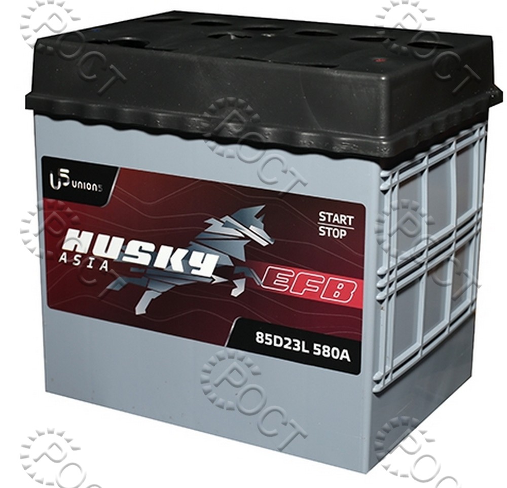 Аккумулятор  65 HUSKY EFB Asia обратная полярность (230*172*225) пусковой ток 580А