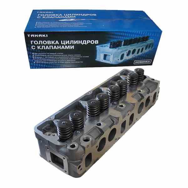 Головка блока цилиндров дв. УМЗ-4178, 4218, 421 с клапанами  УАЗ (АИ-92)