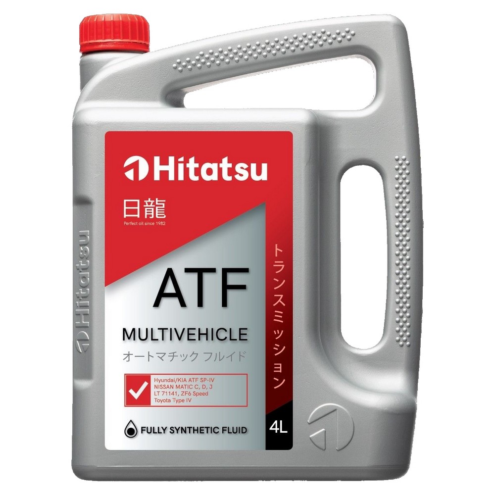 Масло трансмиссионное АКПП ATF Multivehicle (4л) Hyundai/KIA ATF SP-IV, Toyota T-IV, LT 71141, ZF6 Speed