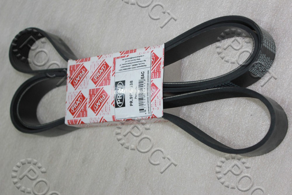 Ремень 2338 (9PK) генератора для КА-ЗА-5490