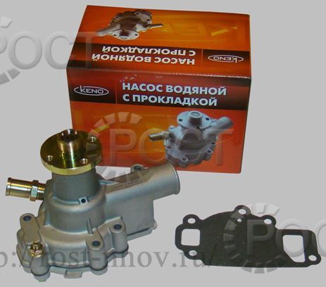 Насос водяной дв. УМЗ-4213, 4215, 421 100 л.с. (штуцер 18 мм) (аналог 421.1307010-40)