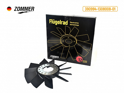 Вентилятор охлаждения УАЗ-3163, 3909 с дв. ЗМЗ-409 (крыльчатка) 11 лопастей (20056)