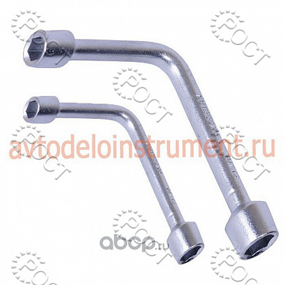 Ключ торцевой   13*15 Г-образный АвтоDело (40735) хром-ванадий
