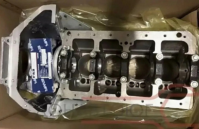 Блок цилиндров дв. УМЗ-А274 "EvoTech 2.7" с селективными поршнями (крышки, картер сцепл.ф116, поршни) чугун