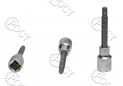 Головка торцевая  TORX Т45 (1/2") 100 мм со вставкой АвтоDело (39645)