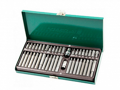 Набор бит (42 предмета) HEX, TORX, SPLINE JONNESWAY (S29H4142SM)
