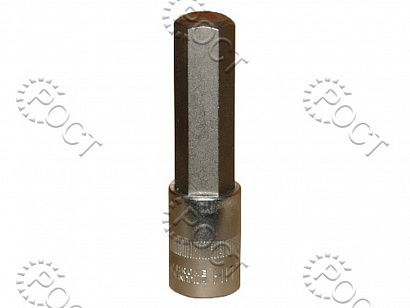 Головка торцевая  HEX 17 мм (1/2") 100 мм со вставкой АвтоDело (39397)