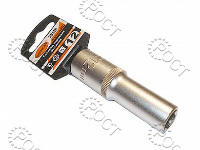 Головка торцевая *12мм (1/2") высокая  АвтоDело "Professional" (39136)