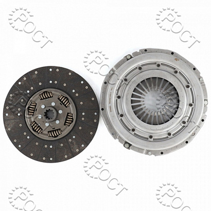 Сцепление дв. ММЗ 245.7(9) (корзина, диск) ПАЗ  КПП ZF-S5-42, МАЗ 4370, 4570