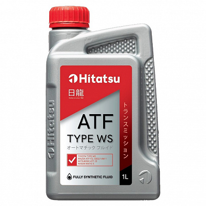 Масло трансмиссионное АКПП ATF TYPE WS (1л) Toyota TYPE WS, Mazda ATF FZ, Mitsubishi ATF J3, Nissan MATIC S