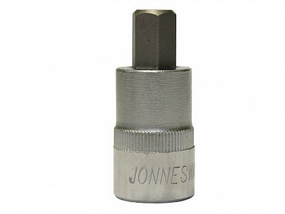 Головка торцевая со вставкой HEX12 (1/2") L=55 мм JONNESWAY (S09H412)