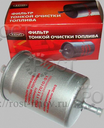 Фильтр топливный дв. ЗМЗ-405, 406 под хомут