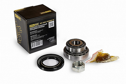 Р/К ступицы колеса переднего Г-3302 (подшипники - 2шт., сальник, гайка) (831012)