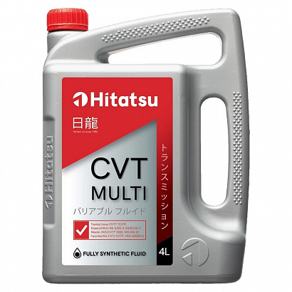 Масло трансмиссионное АКПП CVT MULTI (4л) MB236.20, VAG G052 516, NS2/NS3, TC/FE, JWS, J4, J1, MERCON C