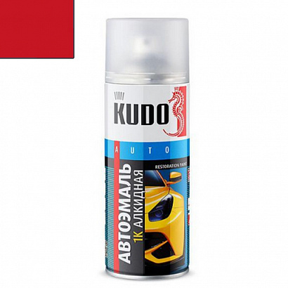 Краска-спрей KUDO (1015) красная (520мл)