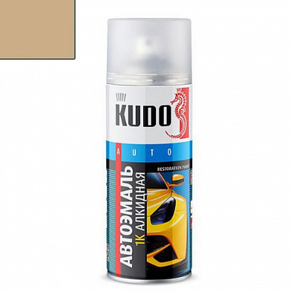 Краска-спрей KUDO (405) арахис (520мл)