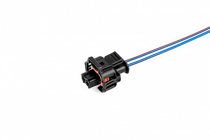 Колодка датчика температуры BOSCH для дв. ЗМЗ-405 Евро-3 (датчик 0280130093), с проводами