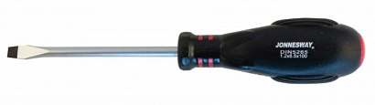 Отвертка шлицевая SL6,5 100мм серия HERCULES JONNESWAY (D03S6100)