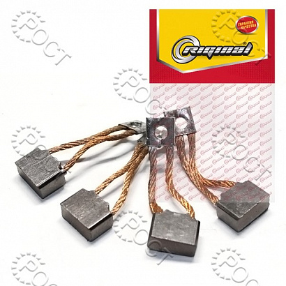 Щетки стартера Г-2410, 53, УАЗ, ПАЗ большого (к-т 4 шт.)