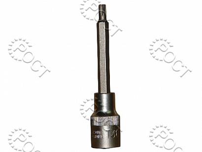 Головка торцевая  TORX Т30 (1/2") 100 мм со вставкой АвтоDело (39630)