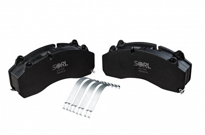Колодки тормозные SITRAK, HOWO задние (дисковые) (WG9100444150)